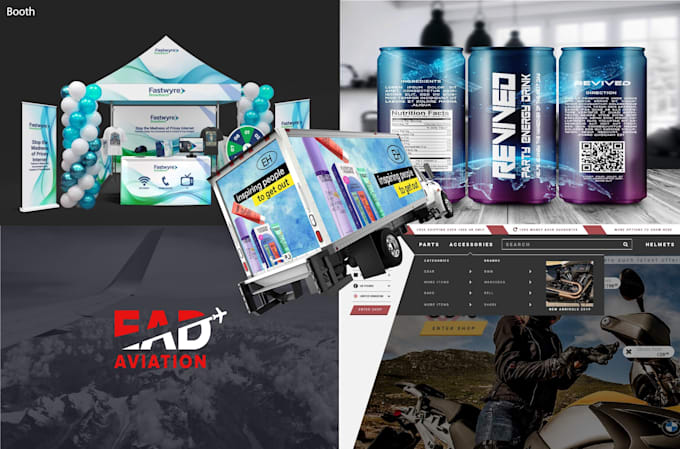 design professional premium logo, banner, t shirt, UI UX