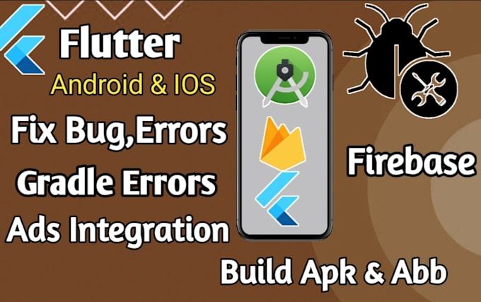 flutter expert bug fix generates apk and abb file ads admob