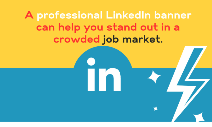 Unique linkedin banner design to make your profile stand out by ...