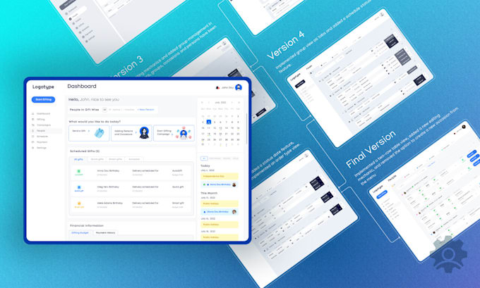Design ui ux for your saas by Youritpm | Fiverr