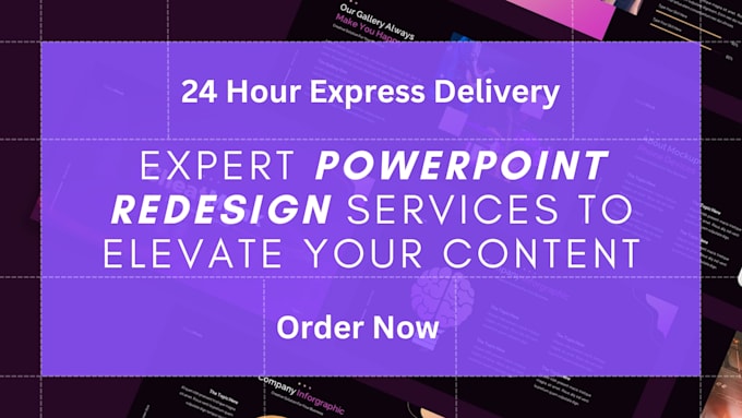 provide expert powerpoint redesign services to elevate your content