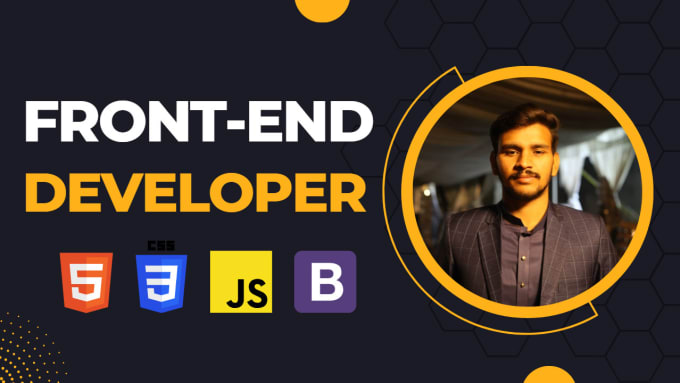 Be your front end developer using html, css and javascript by ...