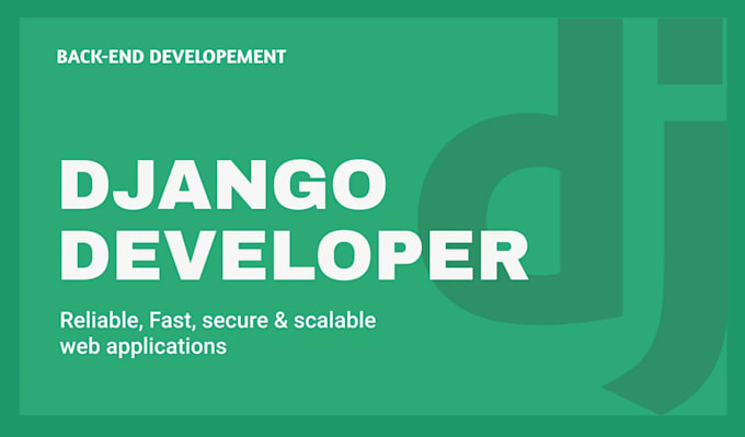 Create a scalable django backend for your website by Munawar_hussai ...