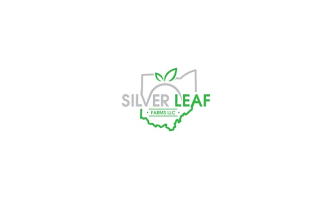 make improving over time organic farm logo