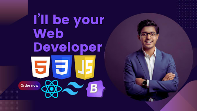 Do your front end websites using html, css, javascript by Shamas5656 ...