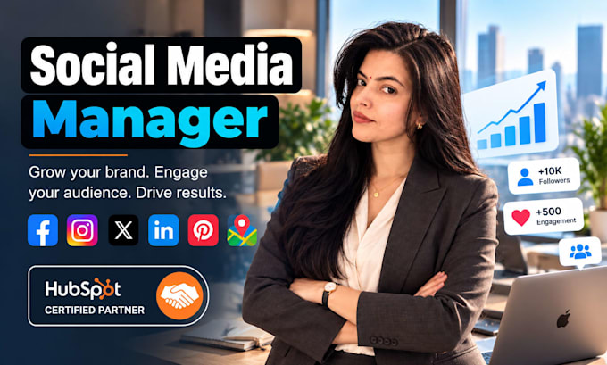 be your social media marketing manager