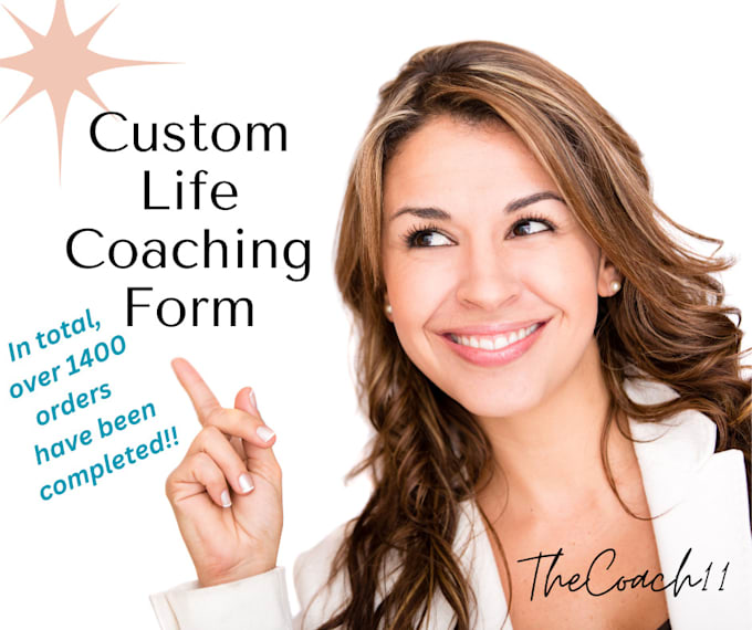 create a custom form for life coaching