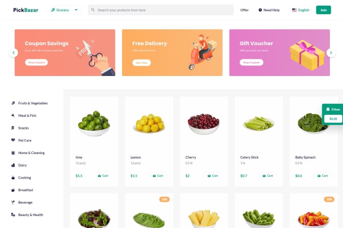 Be front end web developer in react js by Esolutions939 | Fiverr