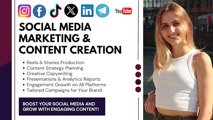 craft SMM strategies, reels, and engaging content