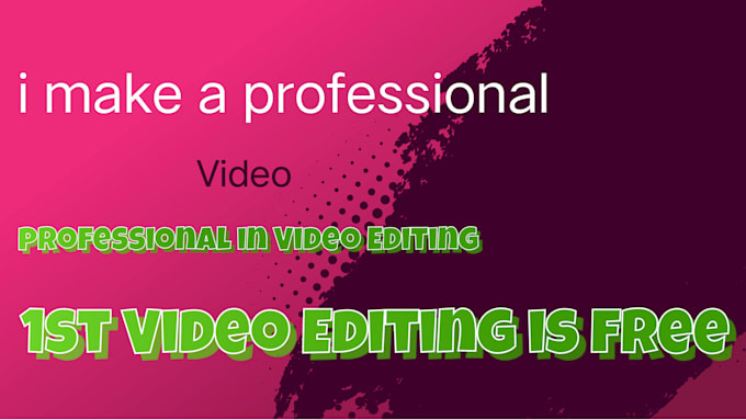 Export in video editing i will try my best by Adnanameer2246 | Fiverr