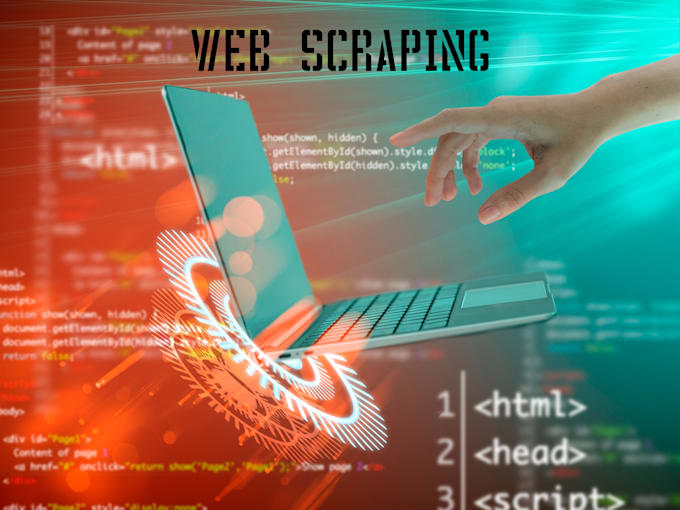 scrape any website for you