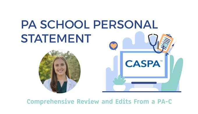 edit your personal statement for pa school
