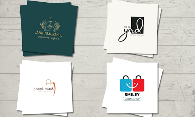 design unique logo for shopify, amazon or ecommerce business