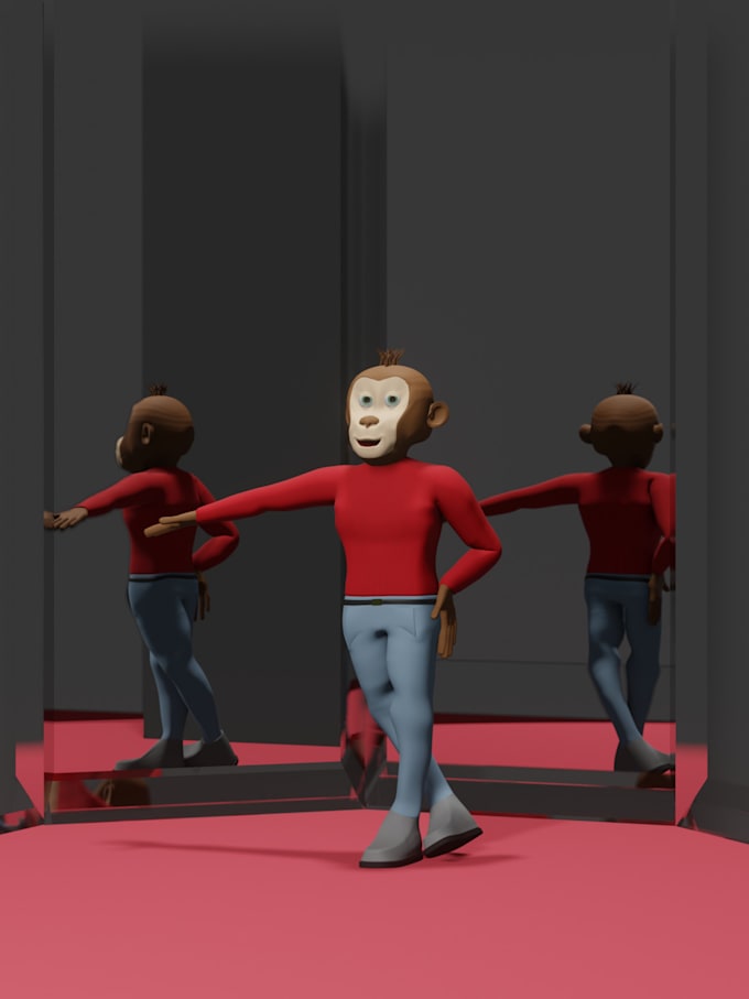 Create 3d cartoon animation by Khaledmeltazy Fiverr