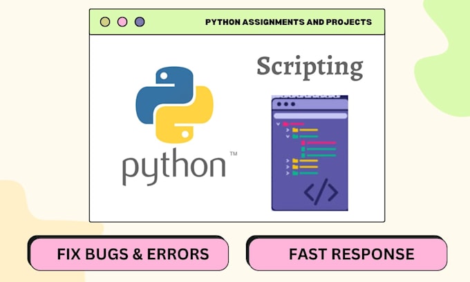 Complete or fix bugs for your python projects and assignments by Khoohz ...