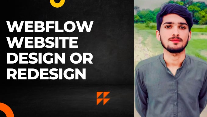 Create a webflow website with responsive website design by Shafiq3raf