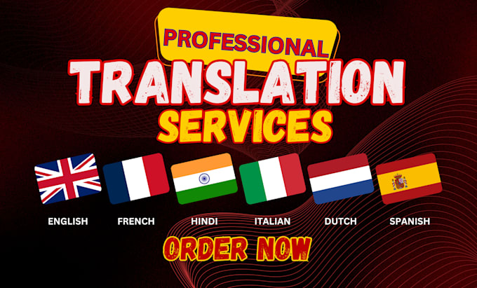 translate any document, script, website in multilanguage