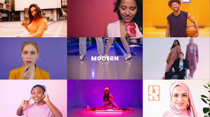 make fashion promo ad video of products for social media ads