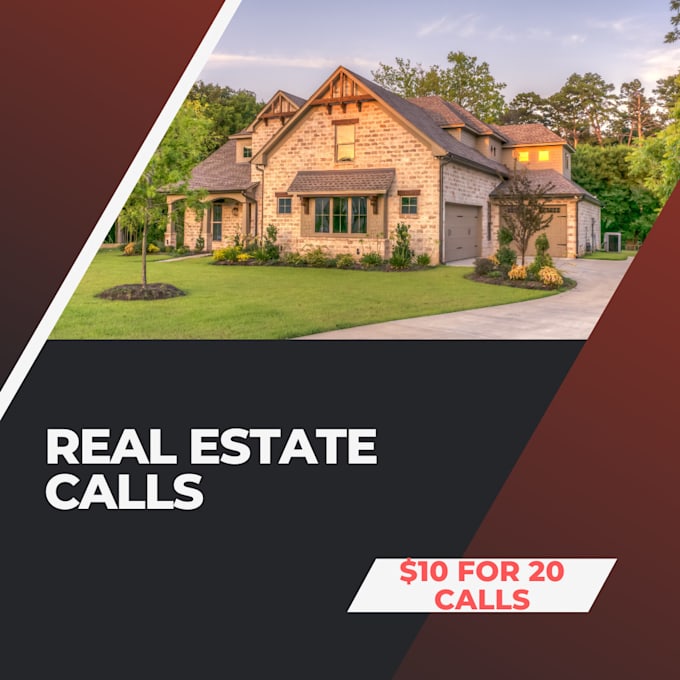 Make real estate cold calls and set appointments for you by Wingy2014