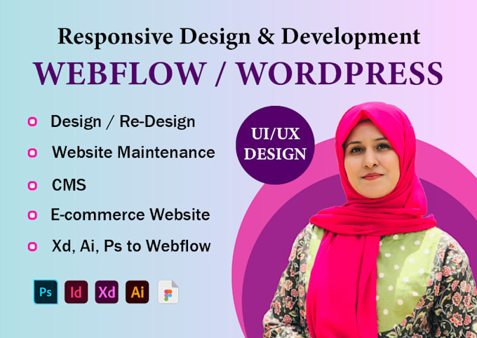 convert xd to webflow, figma to webflow website