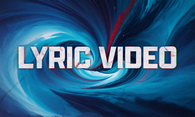 a dynamic lyric music video
