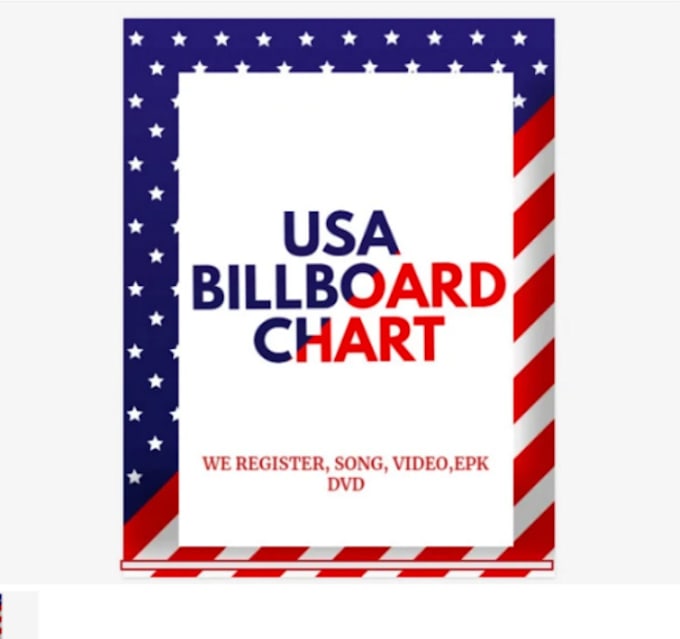 Submit your song to usa billboard and uk chart registration by