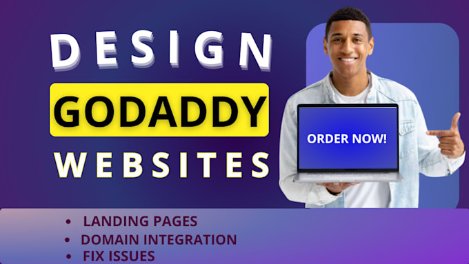 build godaddy website, godaddy website builder, webador website, fix godaddy