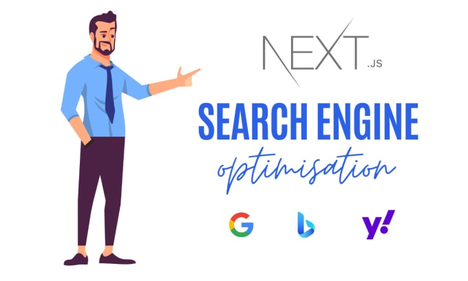 provide SEO services for react next js website, nextjs 14