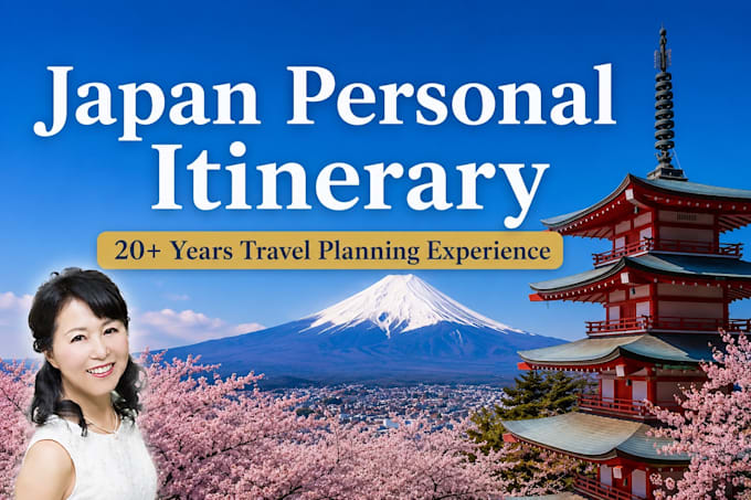 design your personalized japan travel itinerary