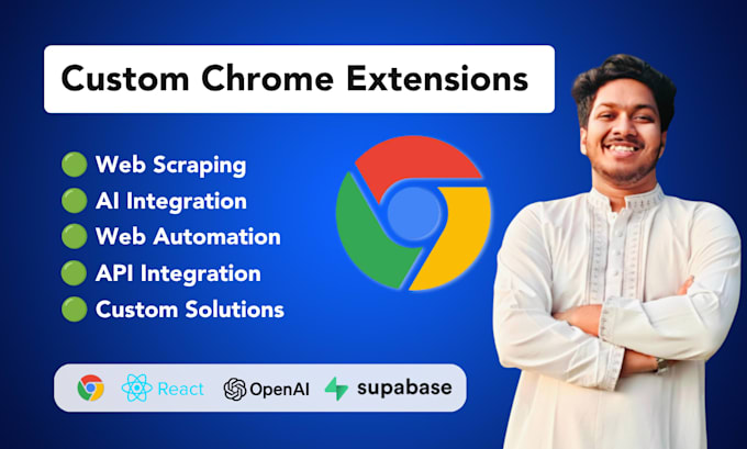 create a custom chrome extension