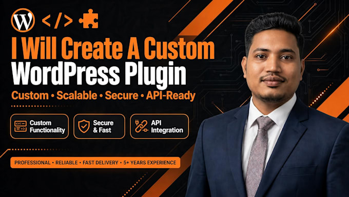 create custom wordpress plugin for you