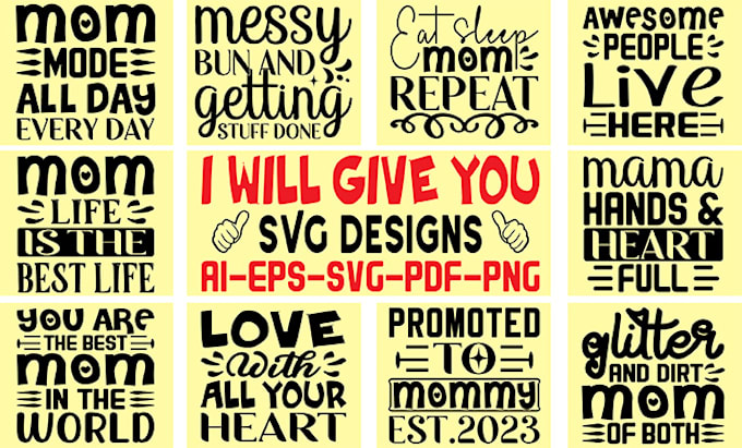 provide svg cut files design bundle for etsy and others