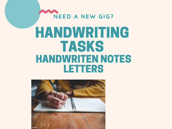 Neatly handwrite your notes by Fatimayousaf940 | Fiverr