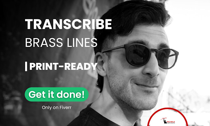 transcribe brass lines of your original music