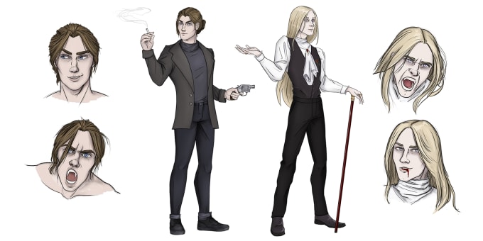 Create And Design Concept Art For Your Characters By Aroinsk Fiverr Create And Design Concept Art For Your Characters By Aroinsk Fiverr