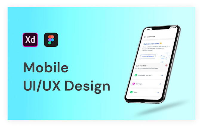 Do mobile app ui ux design by Goonerseller | Fiverr