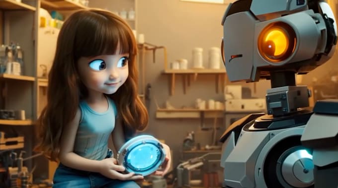 create an ai animation for your vision or short story advert