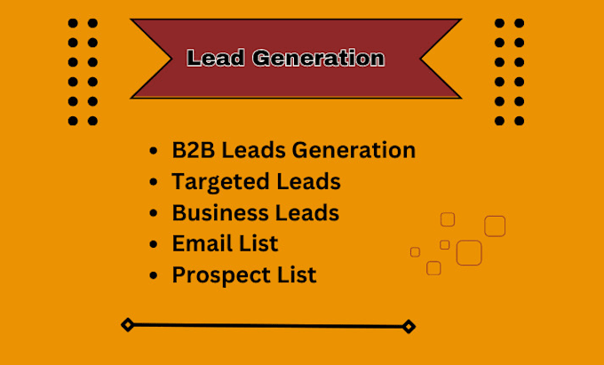 Do b2b lead generation and target leads list building by Fowzia_azad ...