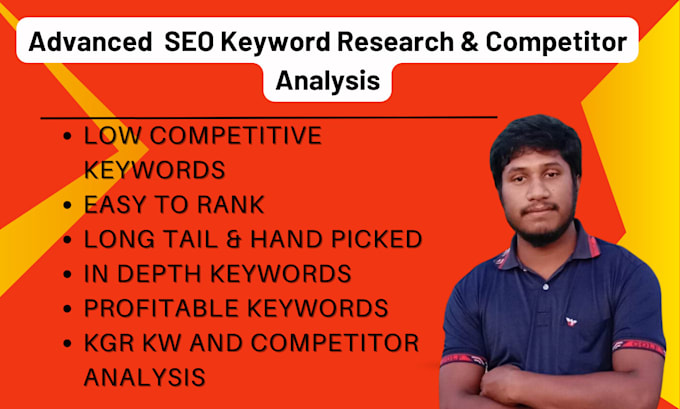 do advanced SEO keyword research and competitor analysis