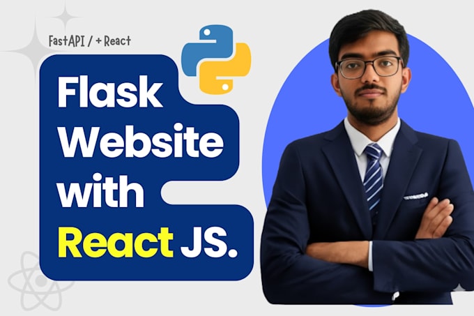 build and deploy flask django fastapi react websites