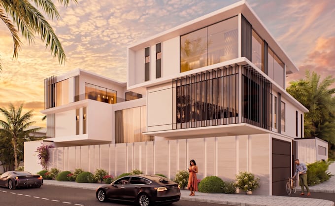 create tiny, dublex house and villa projects