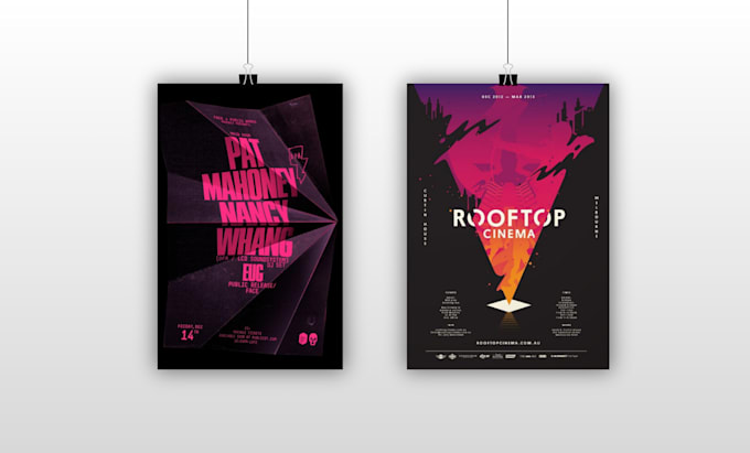 design an event, party or music concert poster
