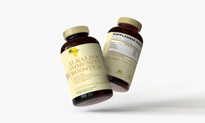 design product label and packaging design
