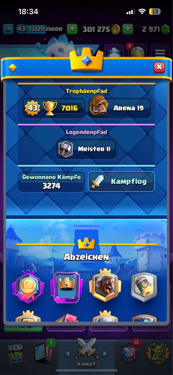 deinen clash royal account voranbringen