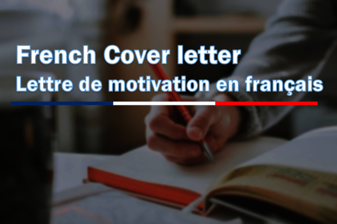 cover letter in french linguee