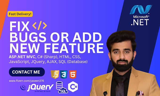 add new functionality, fix bugs in your website application