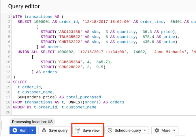 fix or create your sql and get it working