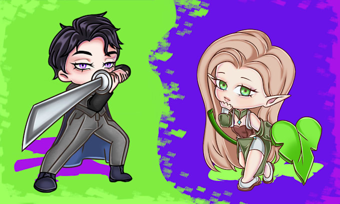 draw cute chibi anime character