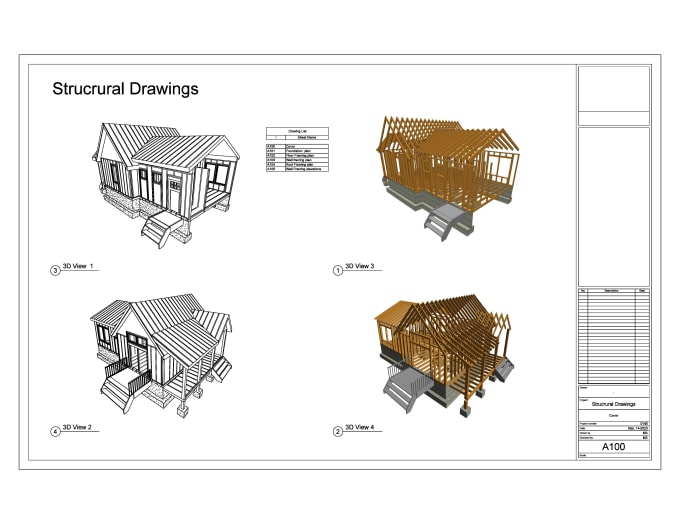 draw structural and mep drawings for building