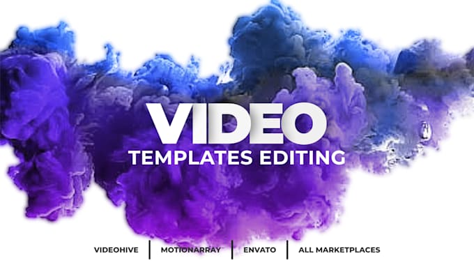 edit after effects and premiere pro video template